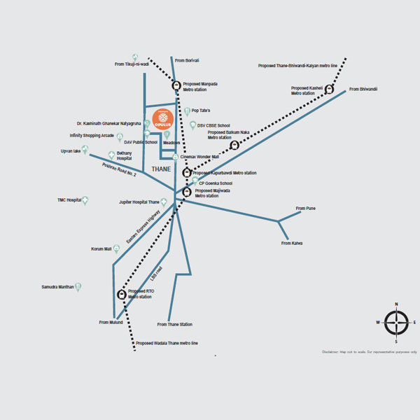 Paranjape Opulus Location Map Image