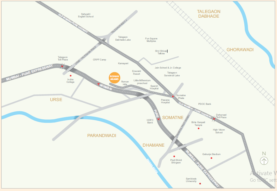 Rohan Anand Location Map Image