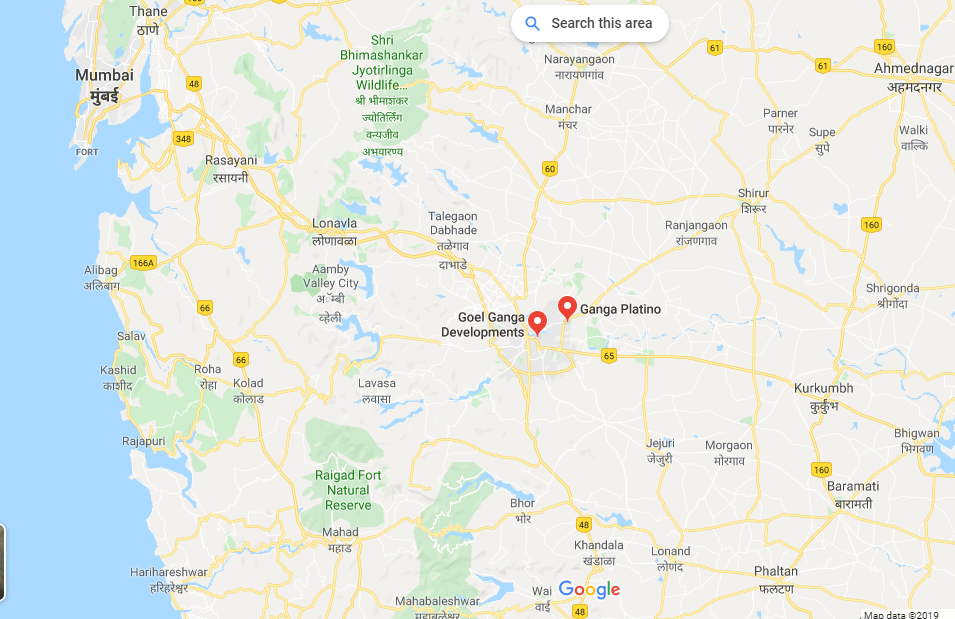 Goel Ganga Antra Location Map Image