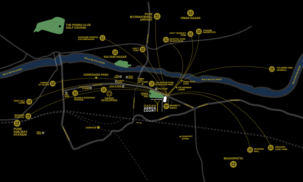 Gagan Arbor Court Location Map Image