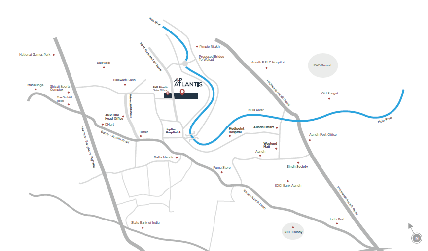 ANP Atlantis Location Map Image
