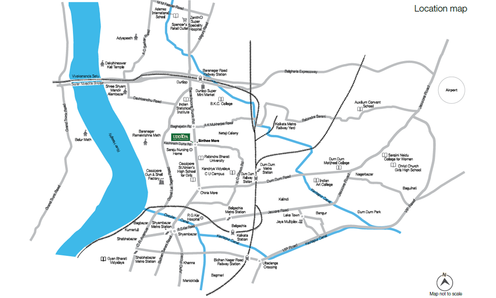 Ambuja Uddipa Location Map Image
