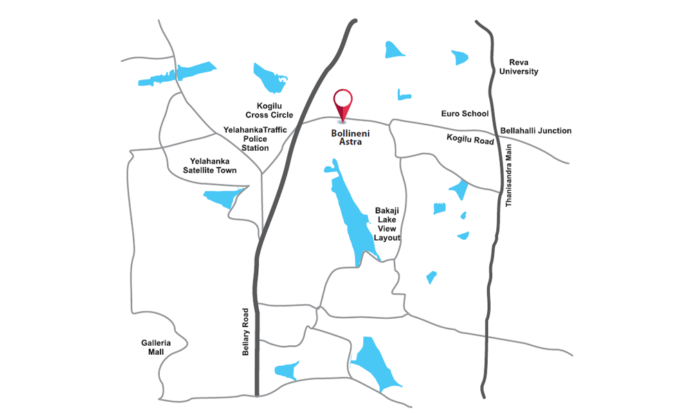 Bollineni Astra Location Map Image