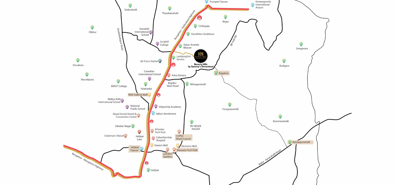 Sammys Beverly Hills Location Map Image