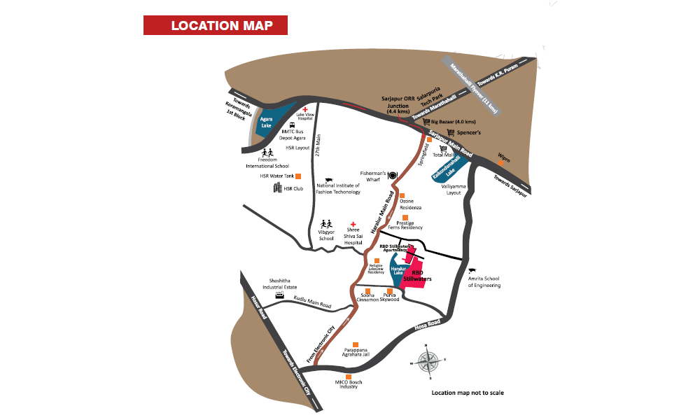 RBD Stillwaters Location Map Image