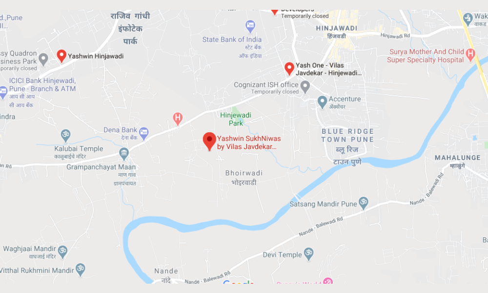 Vilas Javdekar Sukhniwas Location Map Image
