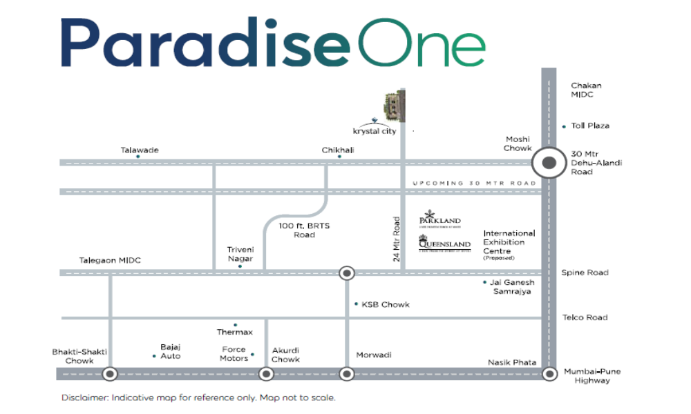 Rama Paradise One Location Map Image