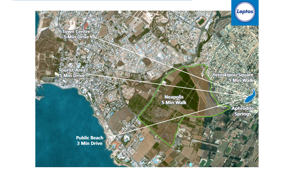 Aphrodite Springs Location Map Image