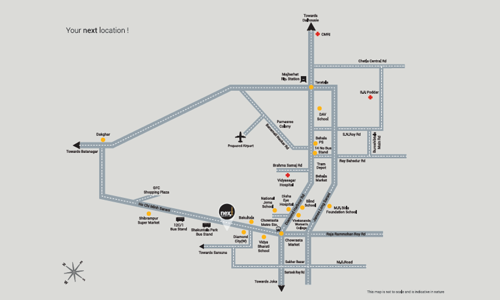 Merlin Next Location Map Image