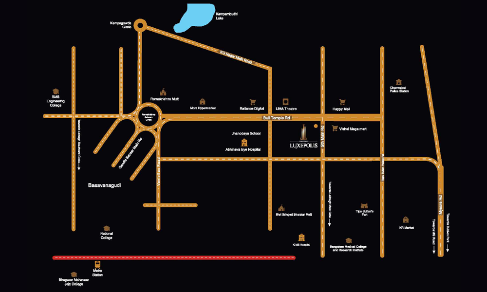 Concorde Luxepolis Location Map Image