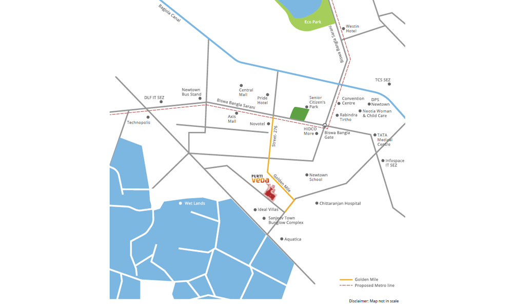 Purti Veda Location Map Image