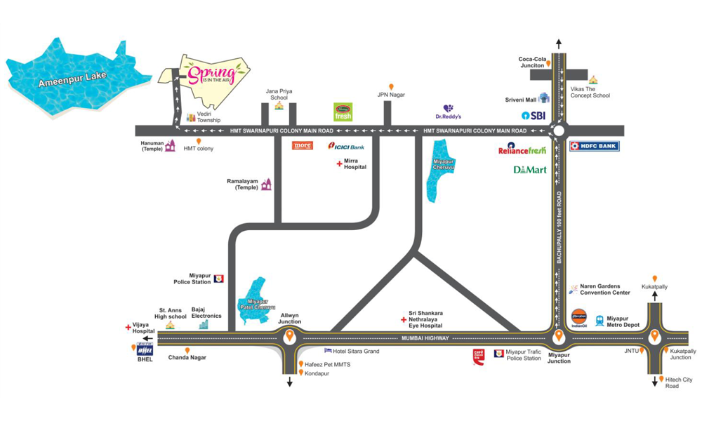Spring Is In The Air Location Map Image