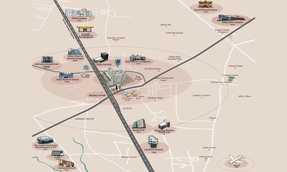 Siddhashila W57 Location Map Image