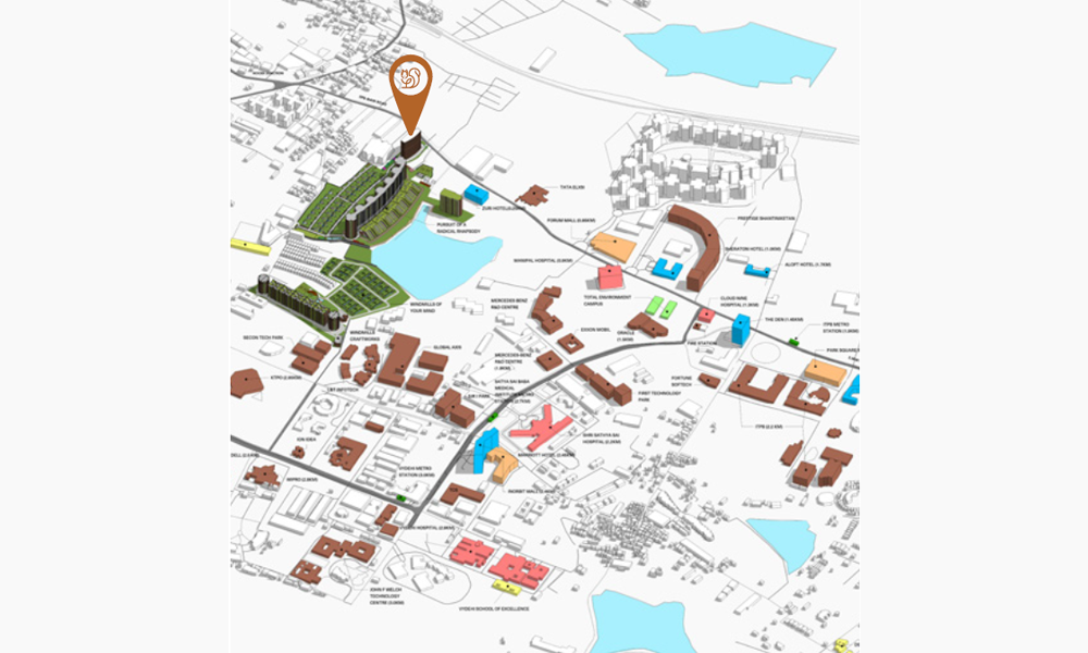 Total Environment Workcations Location Map Image