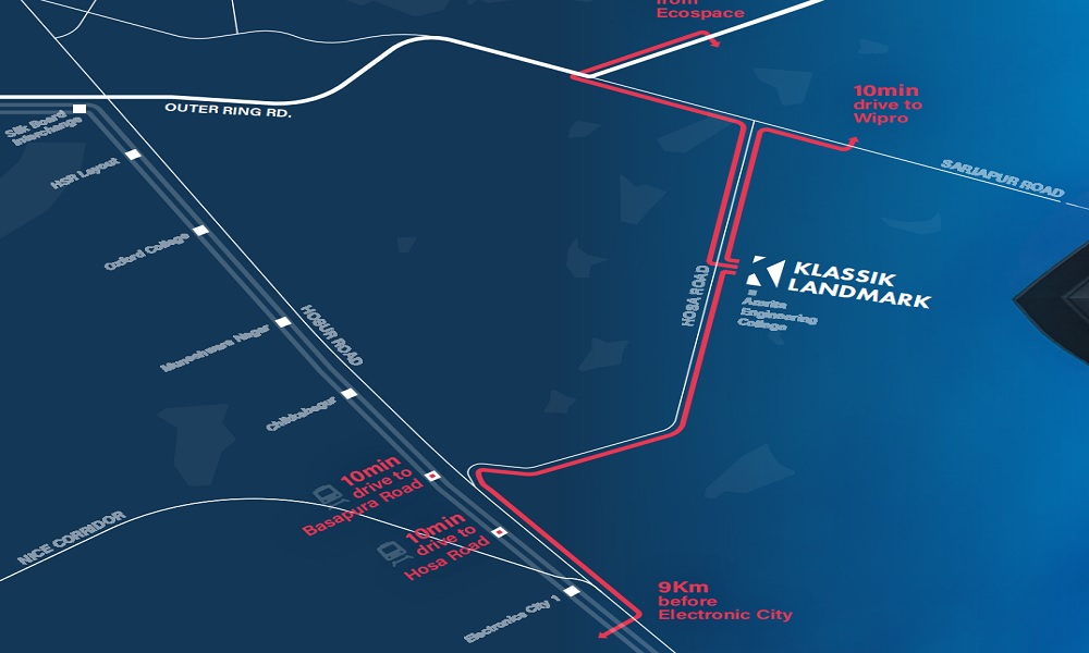Klassik Landmark Location Map Image