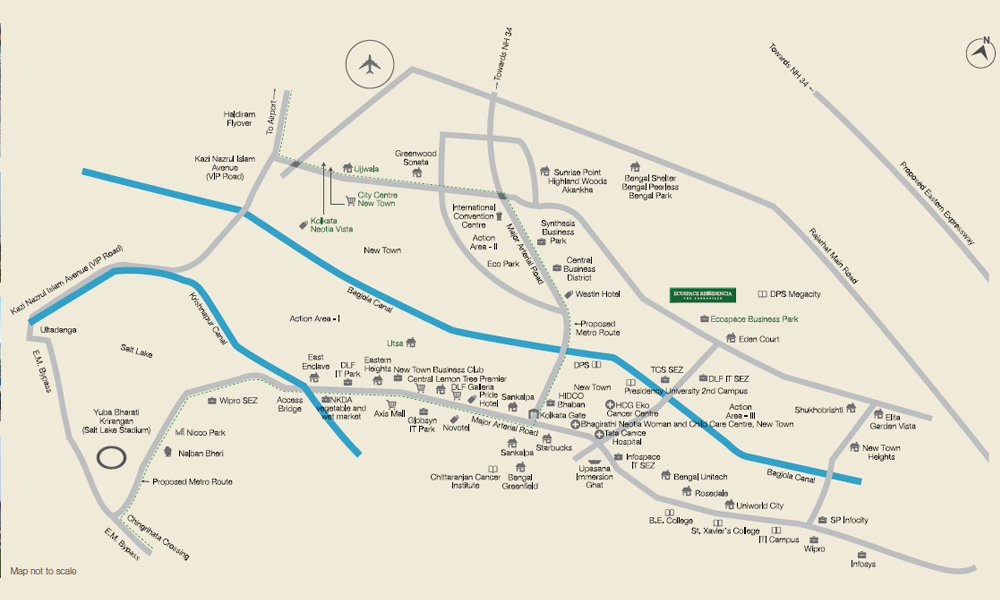Ecospace Residencia Location Map Image