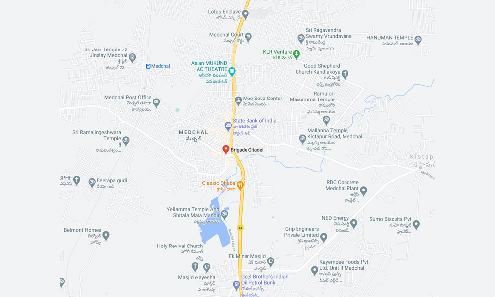 Brigade Citadel Location Map Image