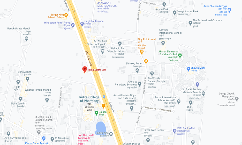 Rama Metro Life Bizzbay Location Map Image