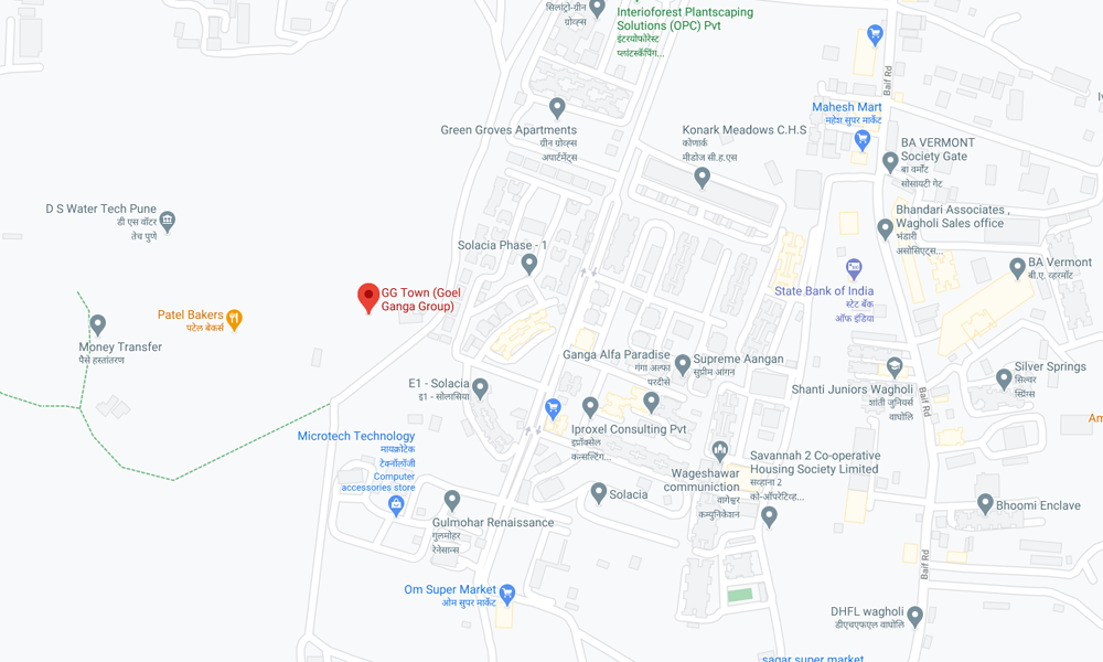 GG Town Location Map Image