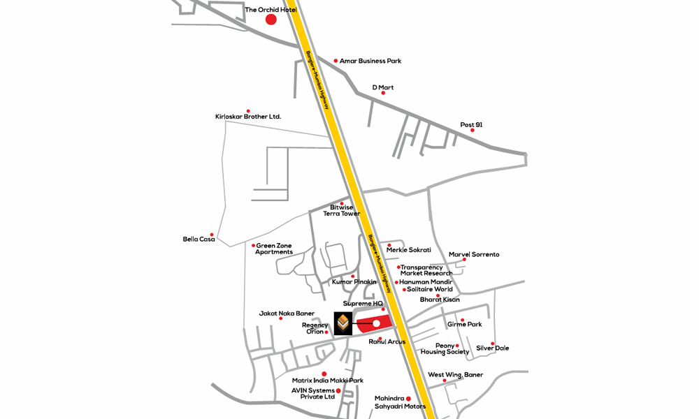 Maruti Millennium Tower Location Map Image
