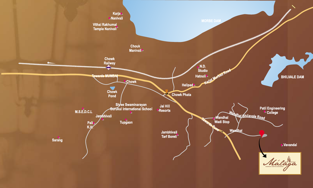 Devtaa Malaga Location Map Image