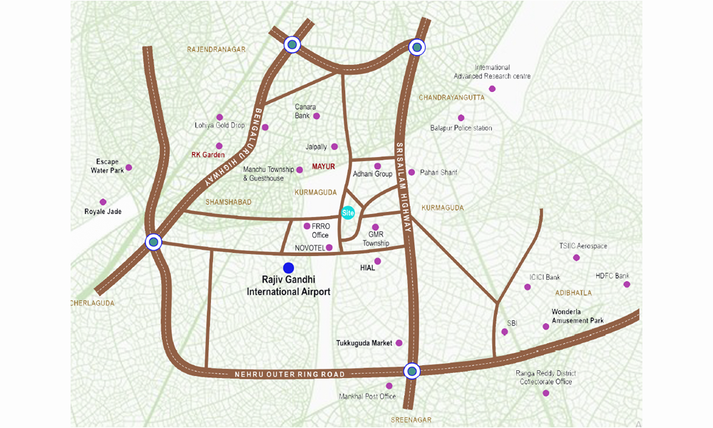 Luxury Park II Location Map Image