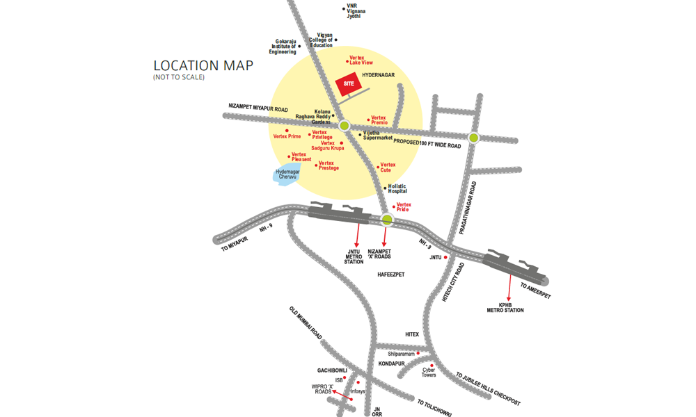 Vertex Pristine Location Map Image