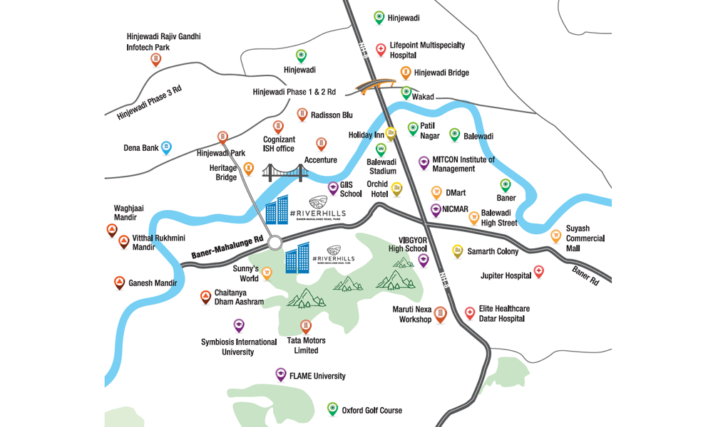 Godrej Green Vistas Location Map Image