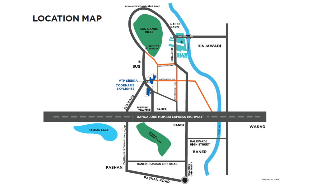 VTP Sierra Location Map Image