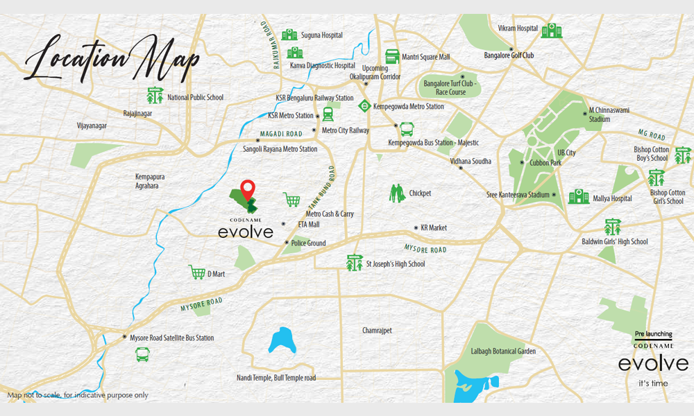 Shapoorji Codename Evolve Location Map Image