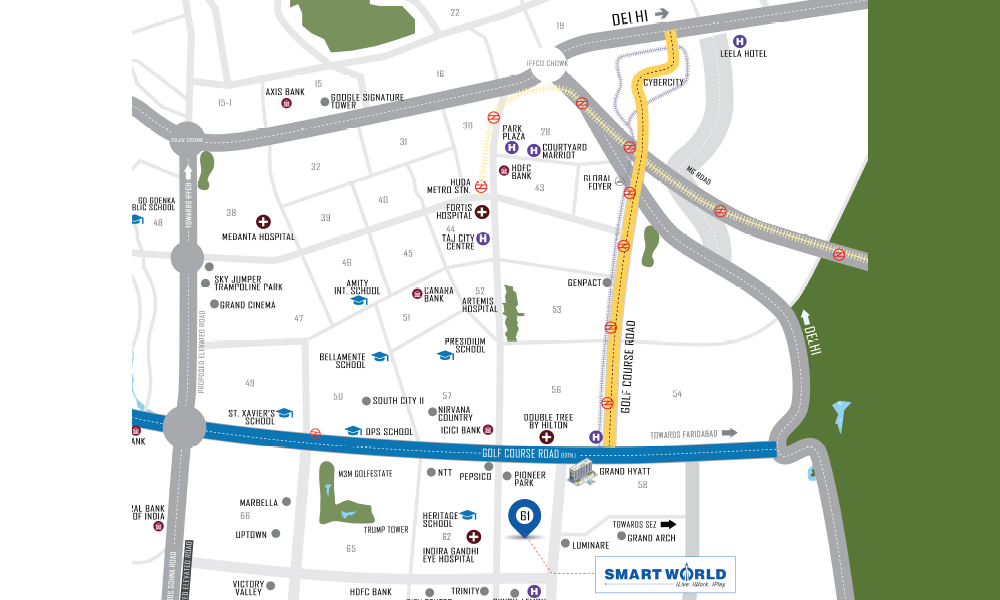 Smart World Orchards Location Map Image
