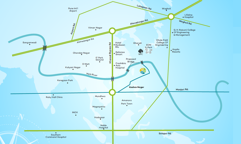karma Iconic Location Map Image