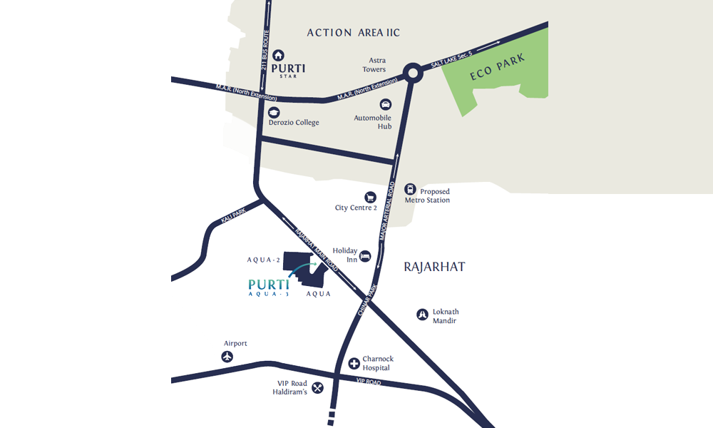 Purti Aqua 3 Location Map Image
