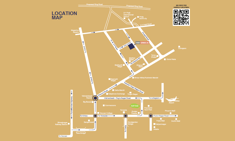Yash Grecia Location Map Image