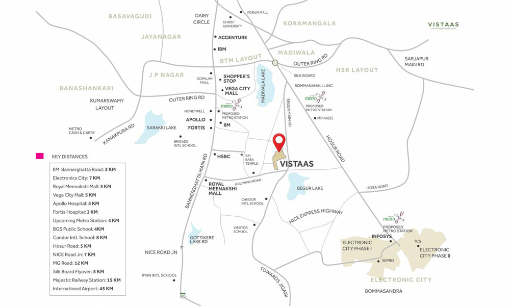 Sona Vistaas Location Map Image
