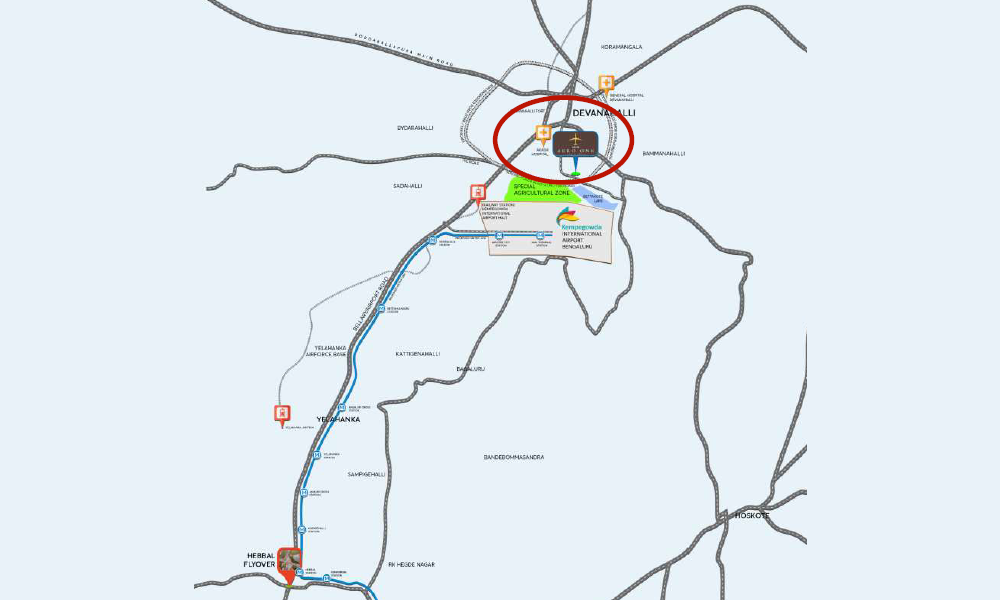 MVN Aero One Location Map Image