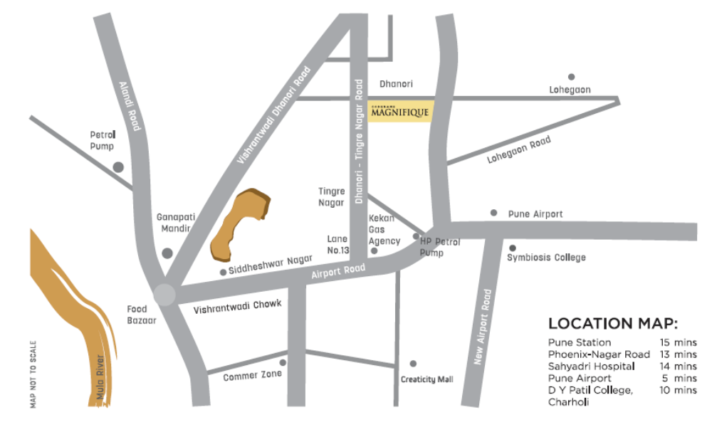 Mantra Codename Magnifique Location Map Image