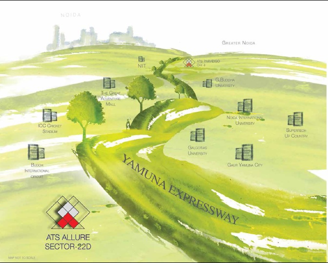 ATS Allure Location Map Image