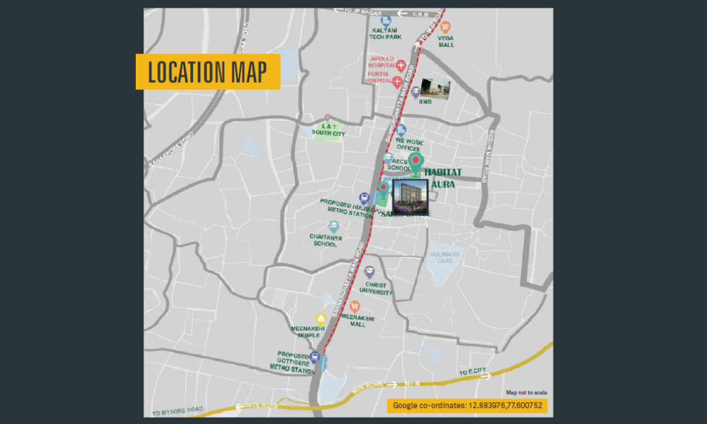 Habitat Aura Location Map Image