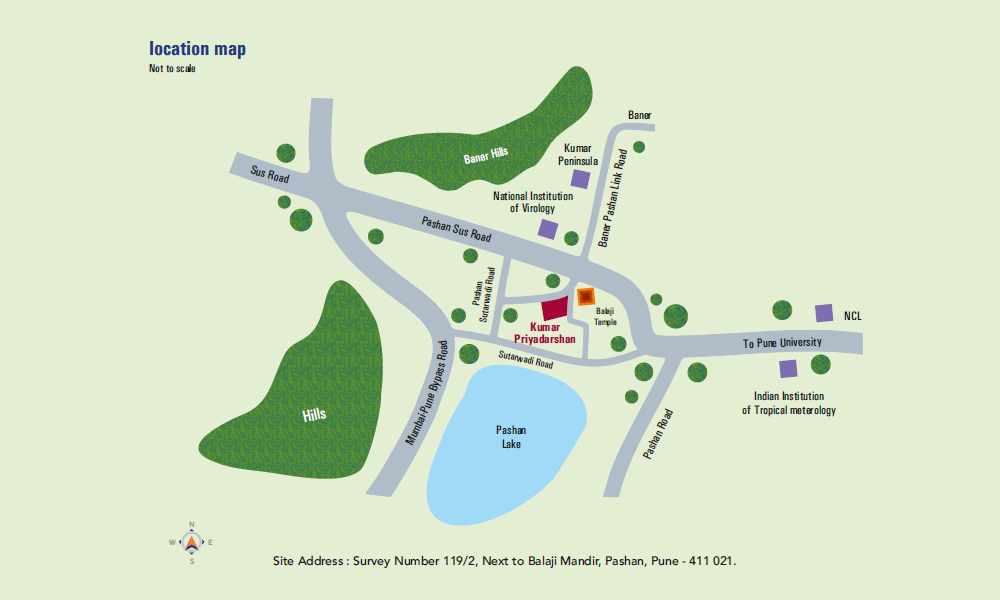 Kumar Priyadarshan Location Map Image