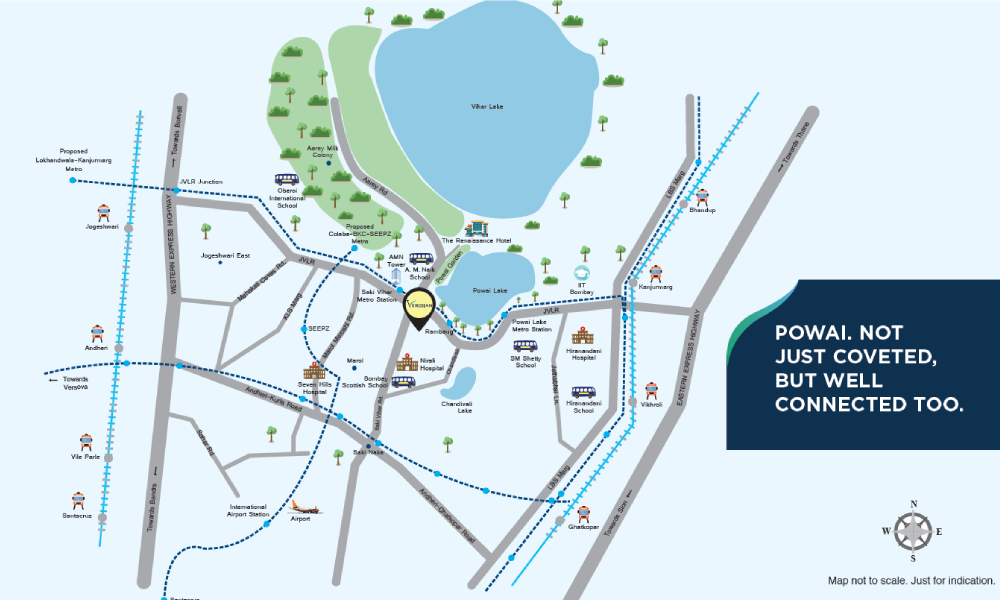 L&T Veridian Location Map Image
