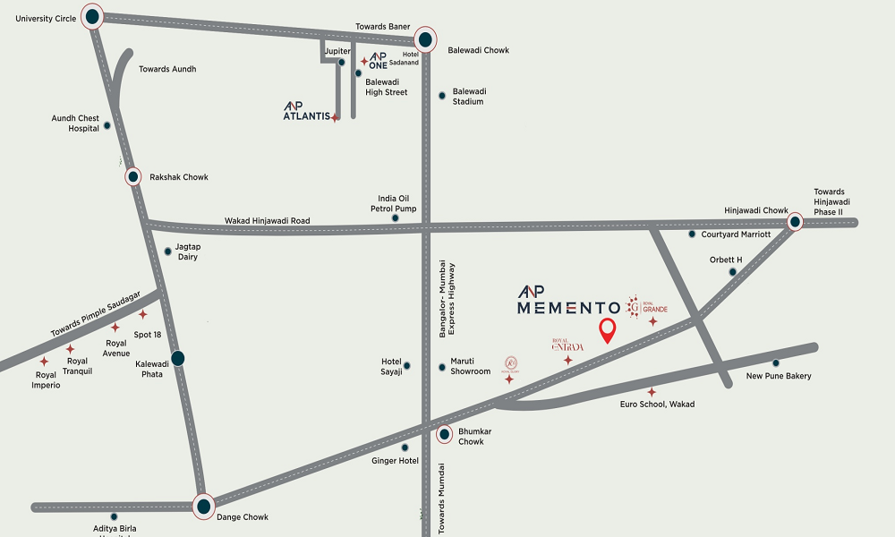 ANP Memento Location Map Image