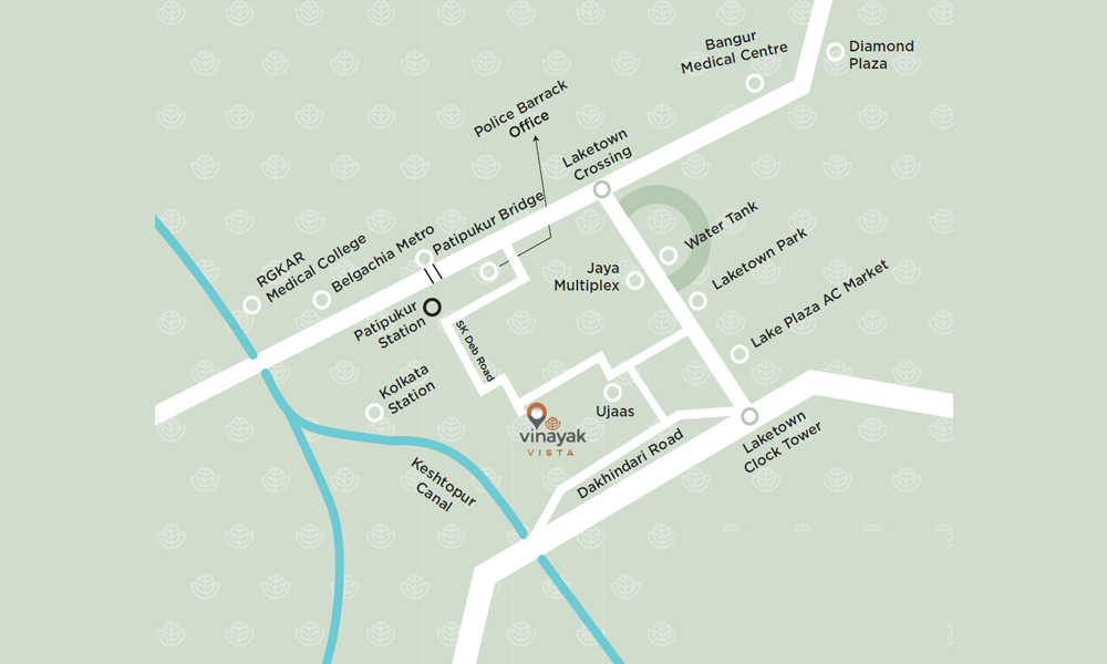 Vinayak Vista Location Map Image