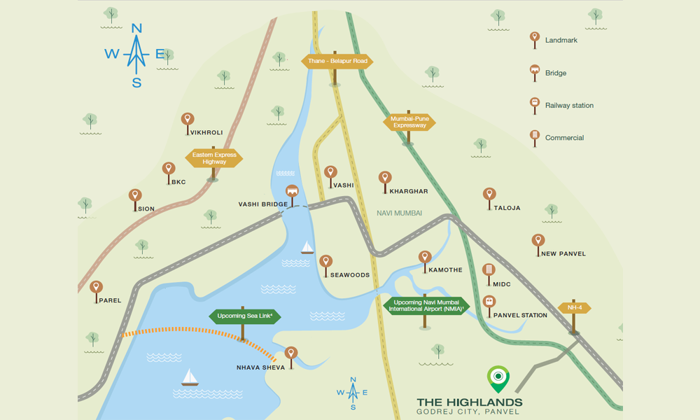 Godrej Hill Vista Location Map Image
