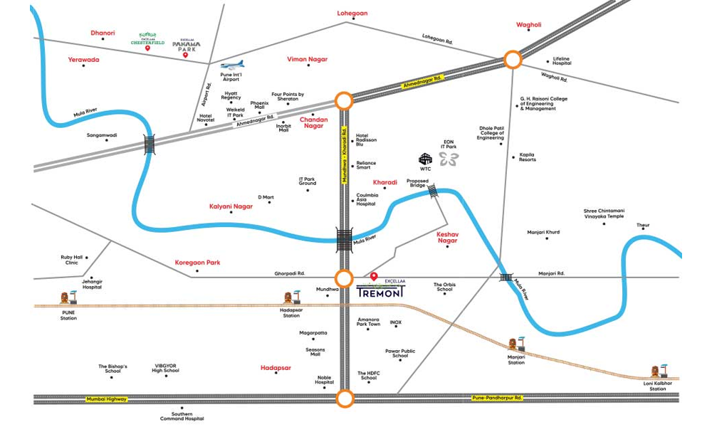 Excellaa Tremont Location Map Image