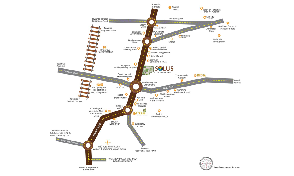 Srijan Solus Location Map Image