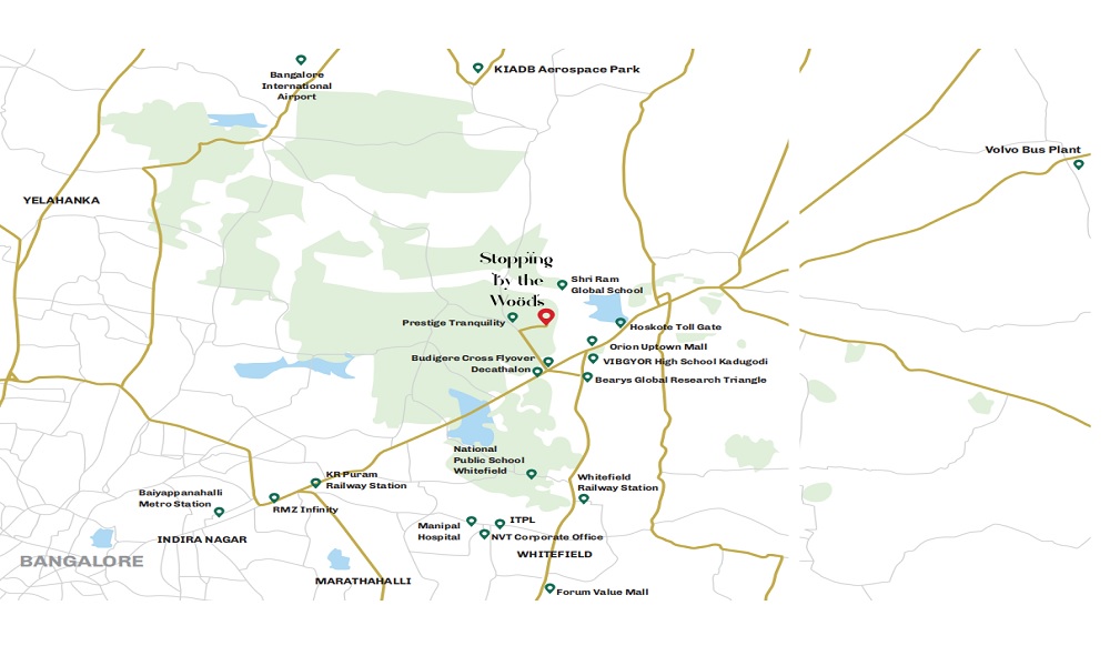 NVT Stopping by the Woods Location Map Image