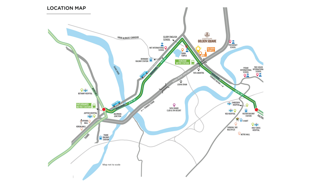 Codename Golden Square Location Map Image