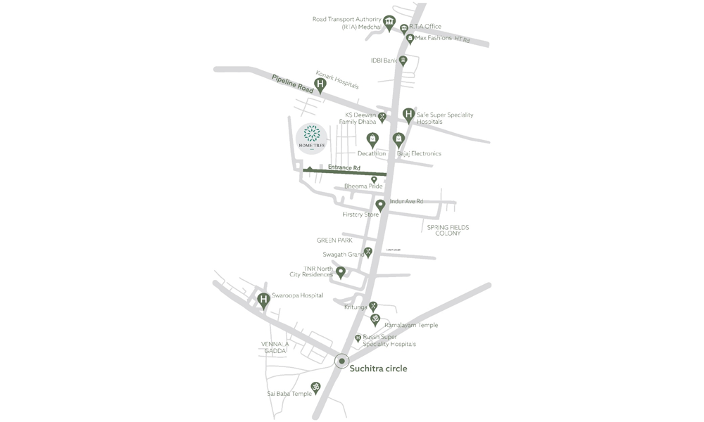 Manbhum Hometree Location Map Image
