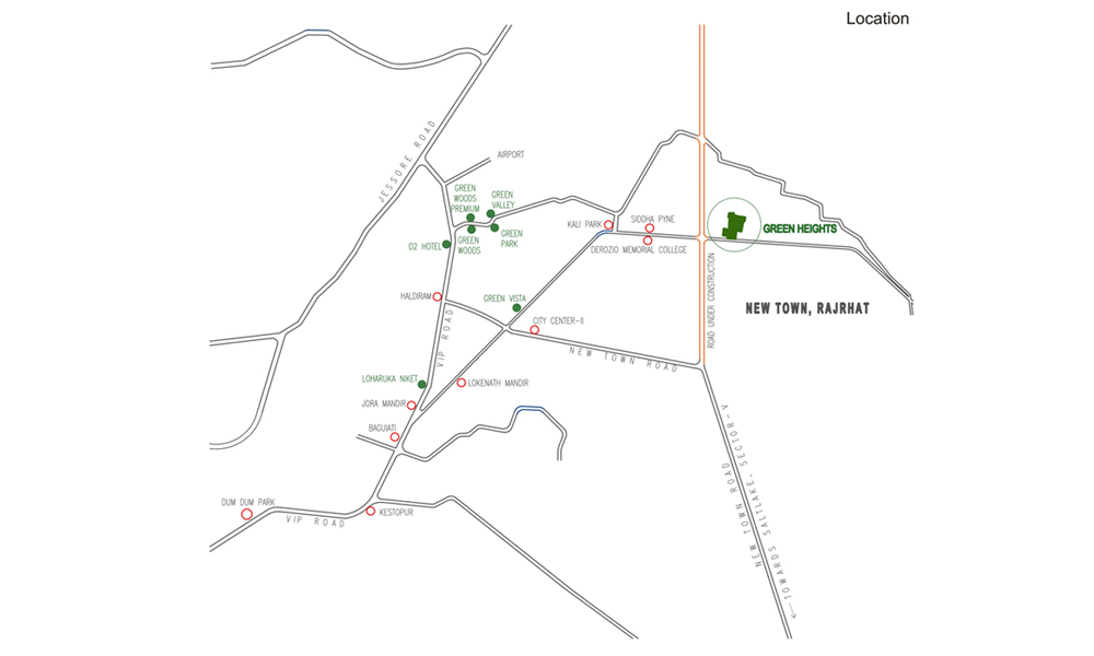 Loharuka Green Heights Phase II Location Map Image